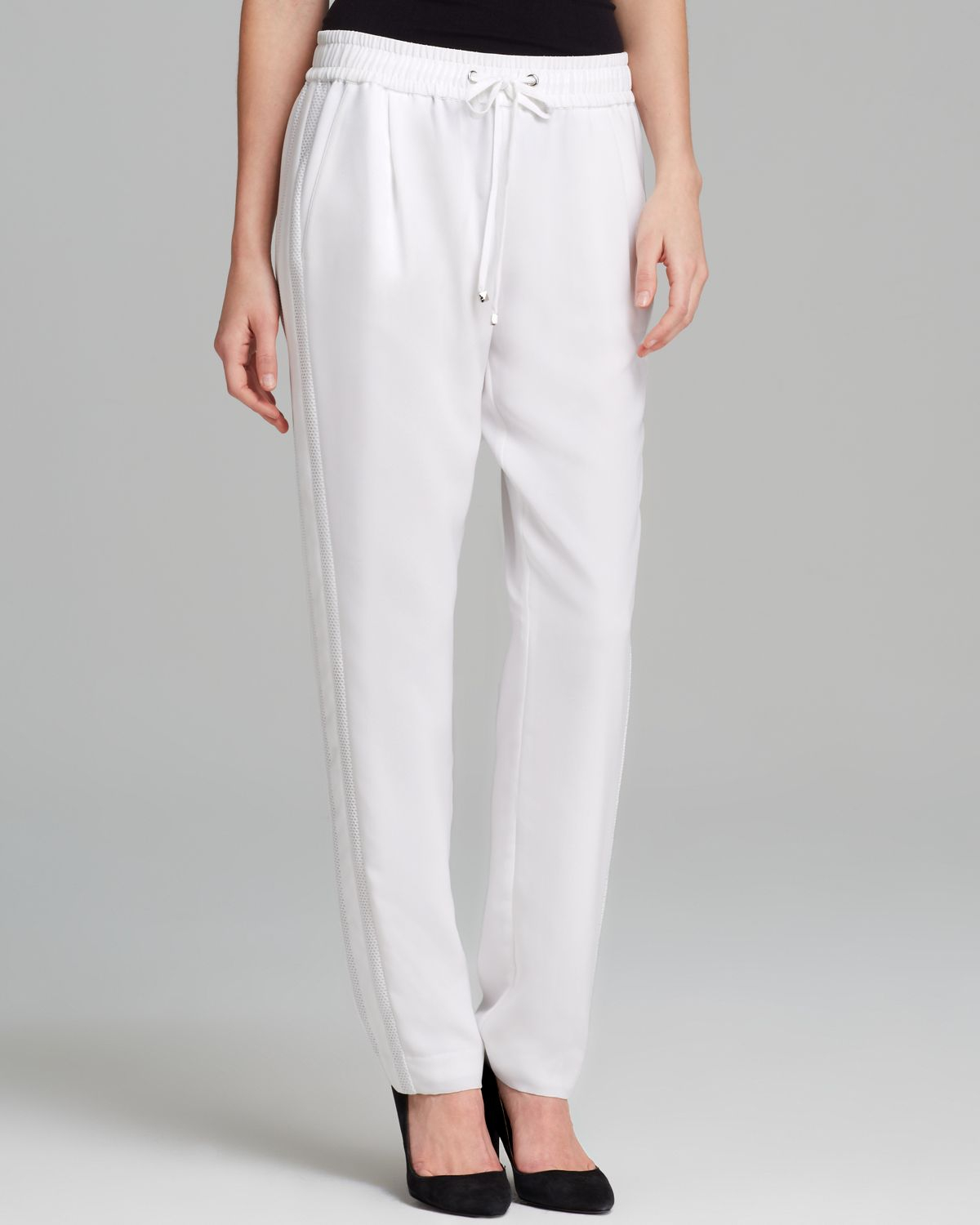 calvin klein white pants
