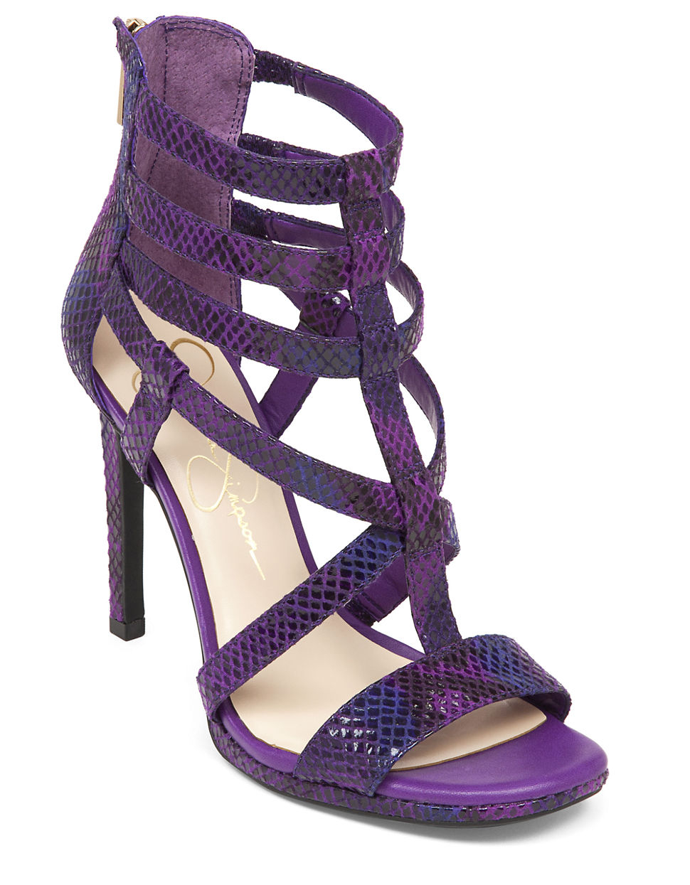 macy's purple pumps