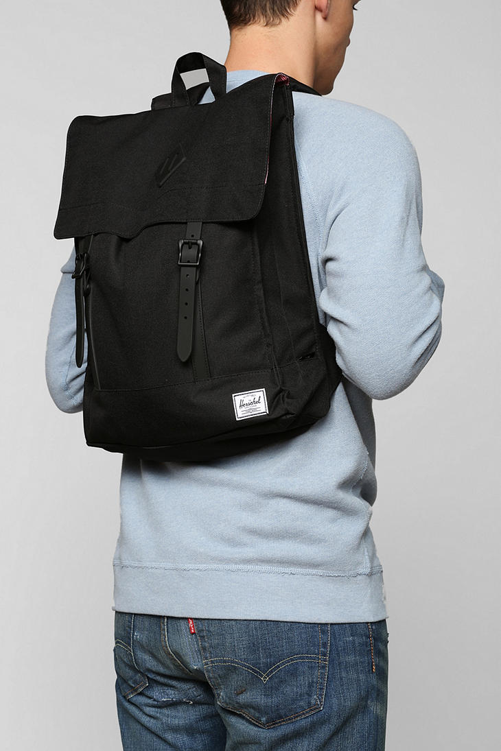 herschel supply co survey backpack in black