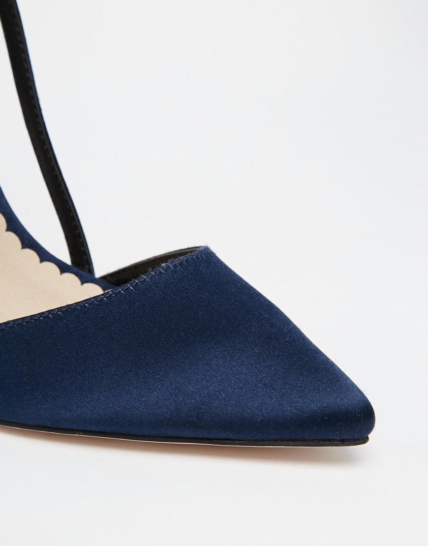 navy heels asos