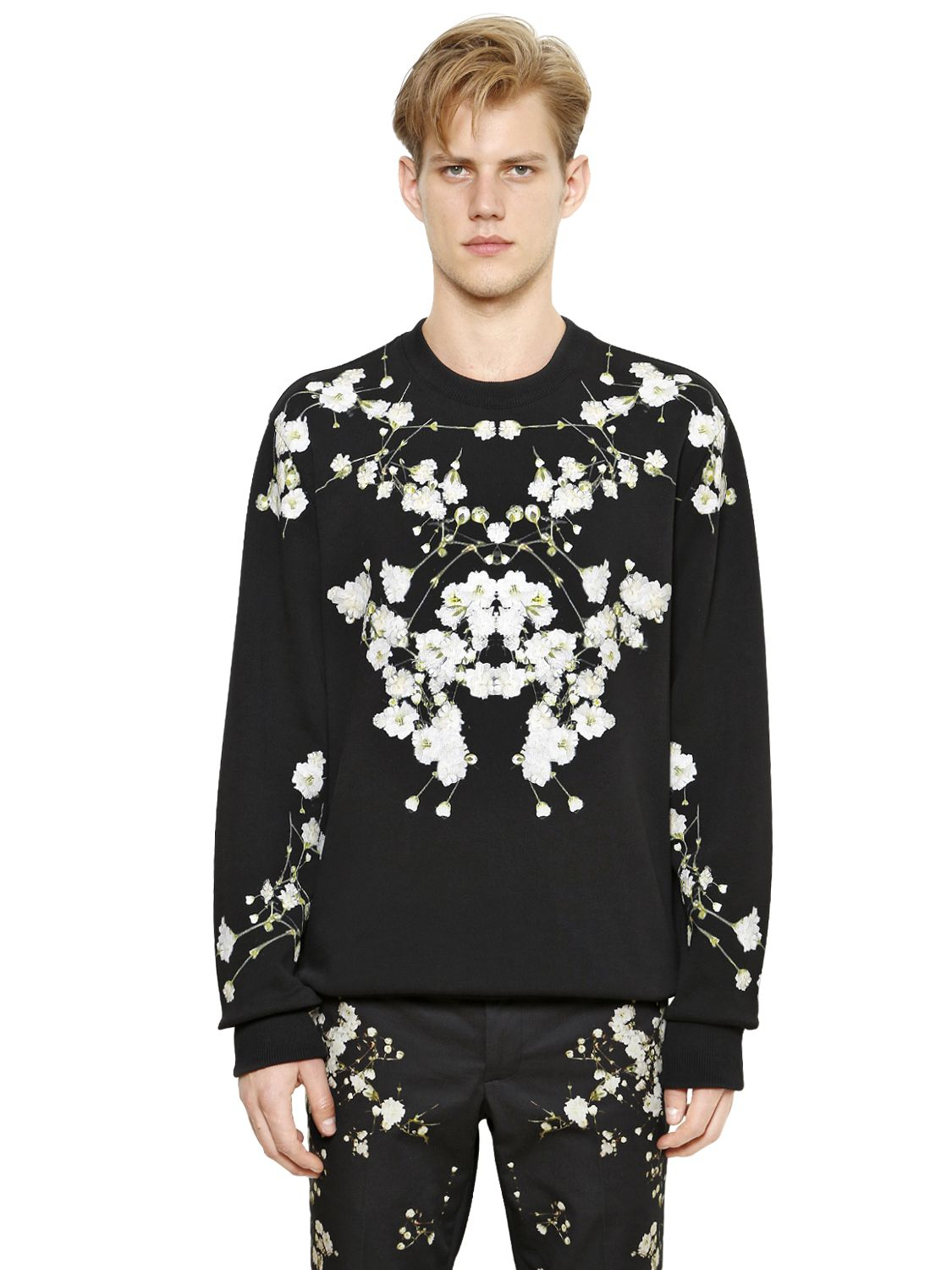 givenchy floral sweatshirt