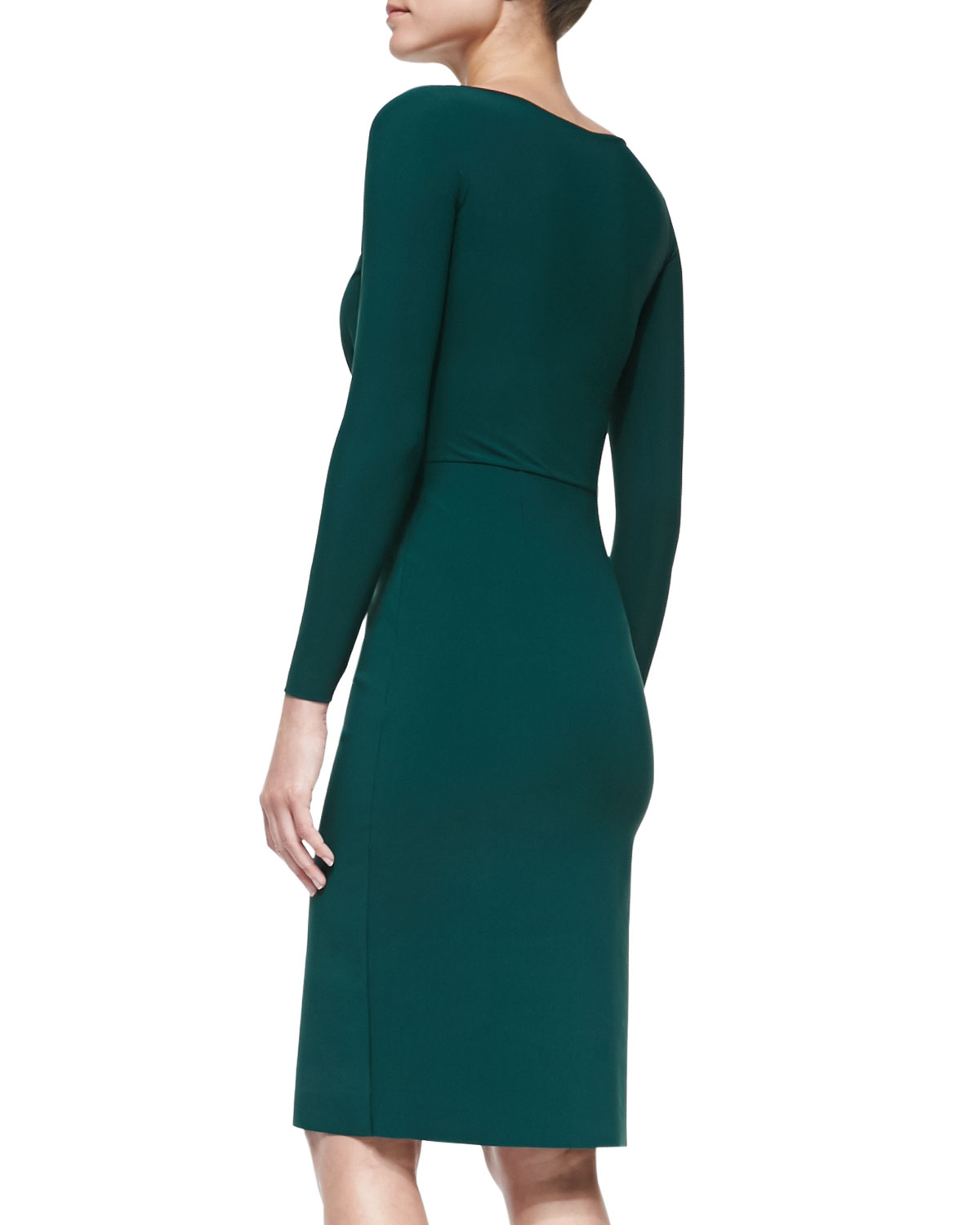 chiara boni green dress