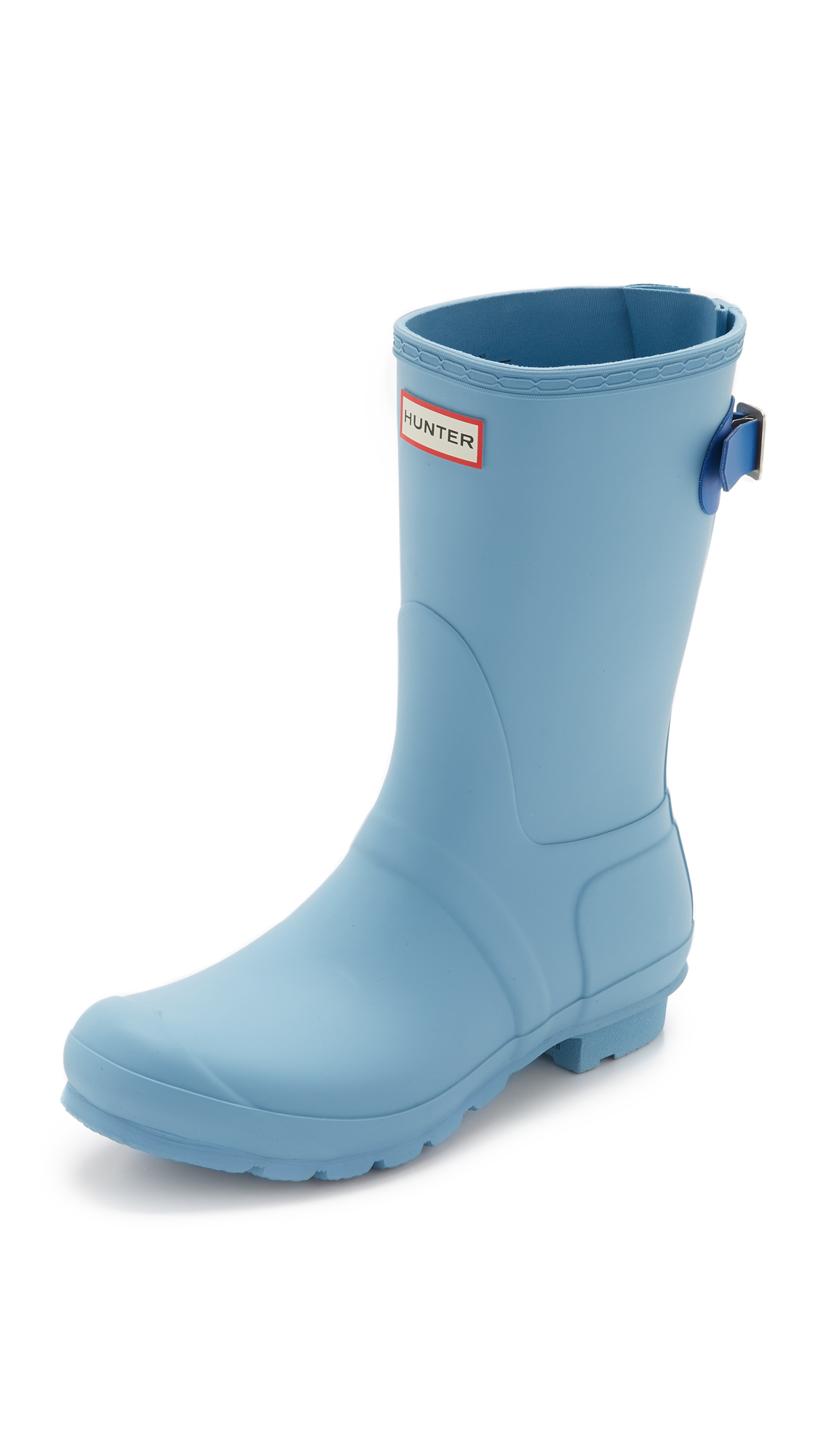cobalt blue hunter boots