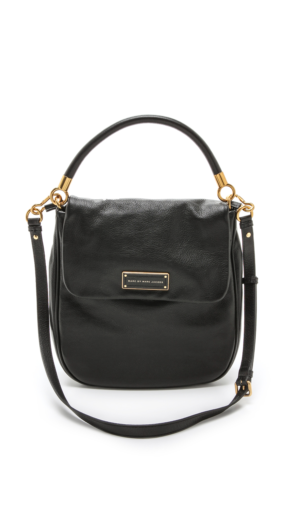 Marc By Marc Jacobs Too Hot To Handle Laetitia Hobo Bag Praline in Black |  Lyst