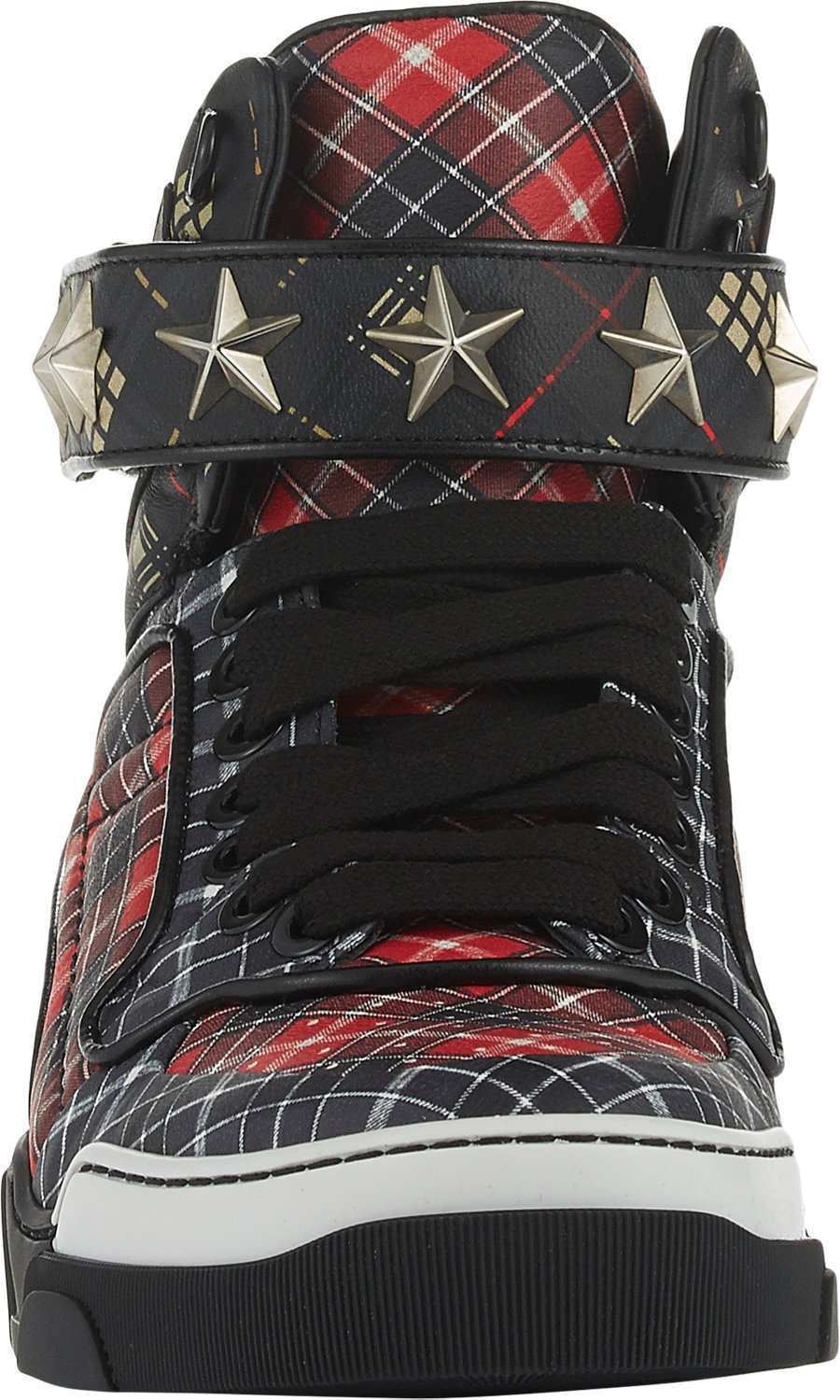 givenchy red high top sneakers