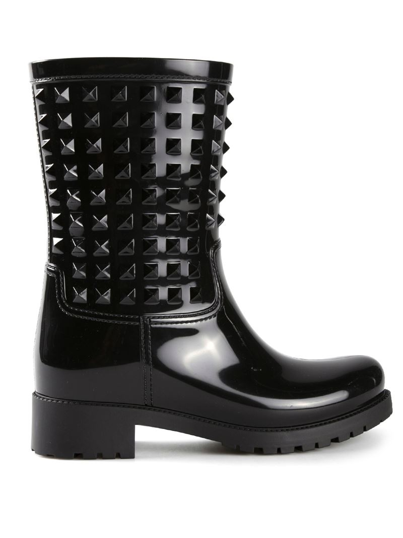 valentino garavani rain boots