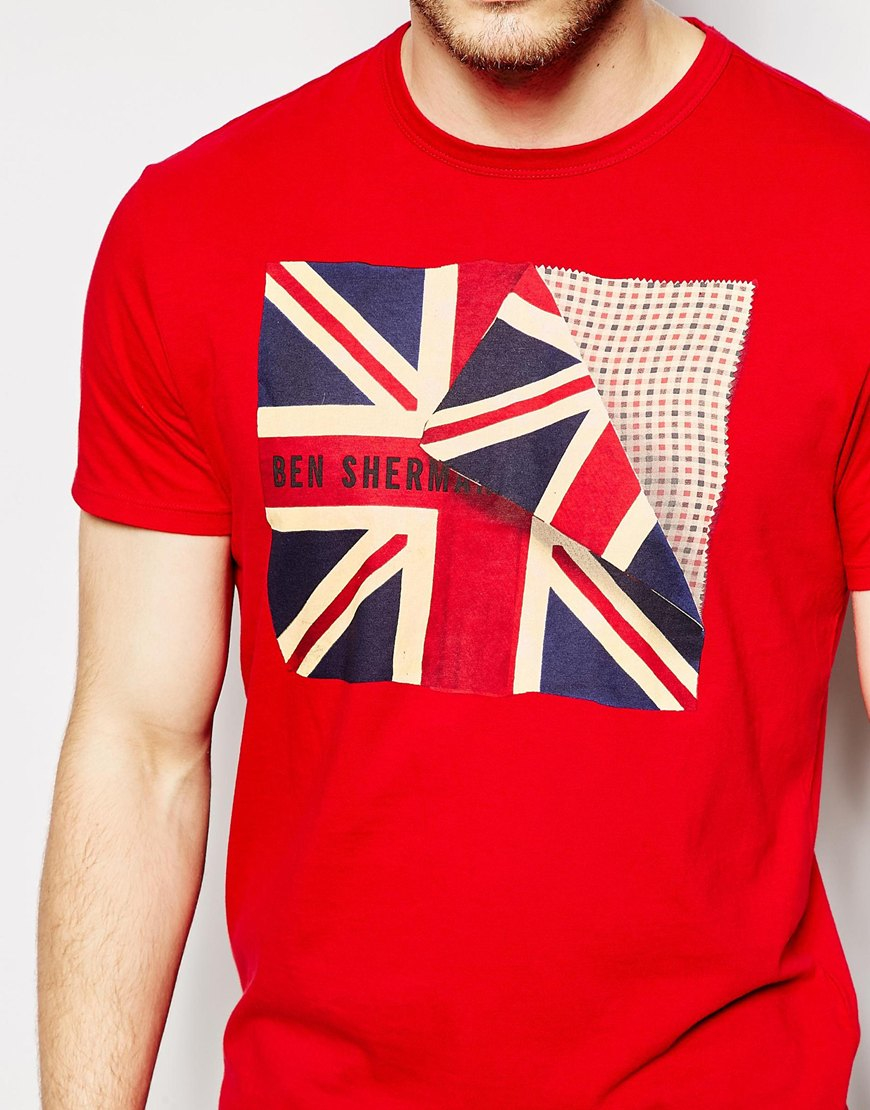 ben sherman union jack shirt