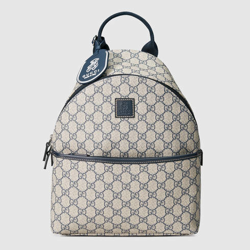 Gucci Children's Gg Supreme Backpack in Natural | Lyst