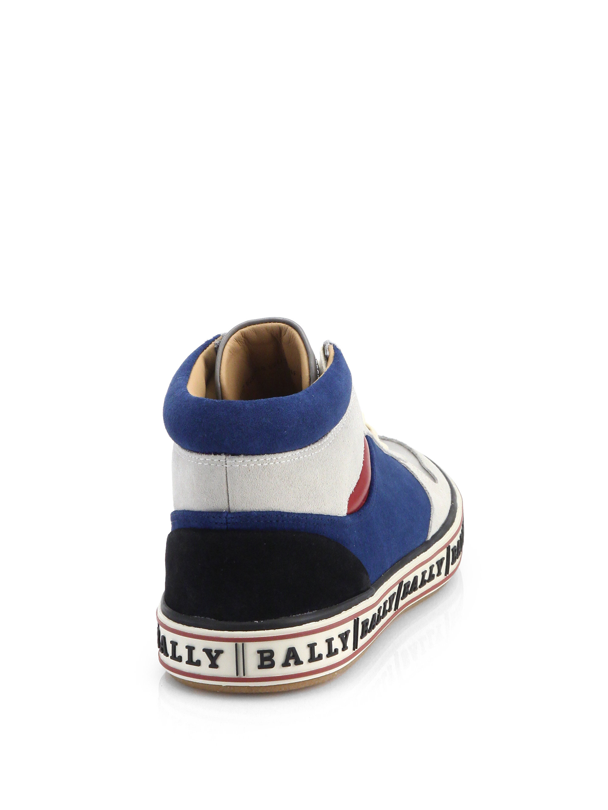 bally high top sneakers