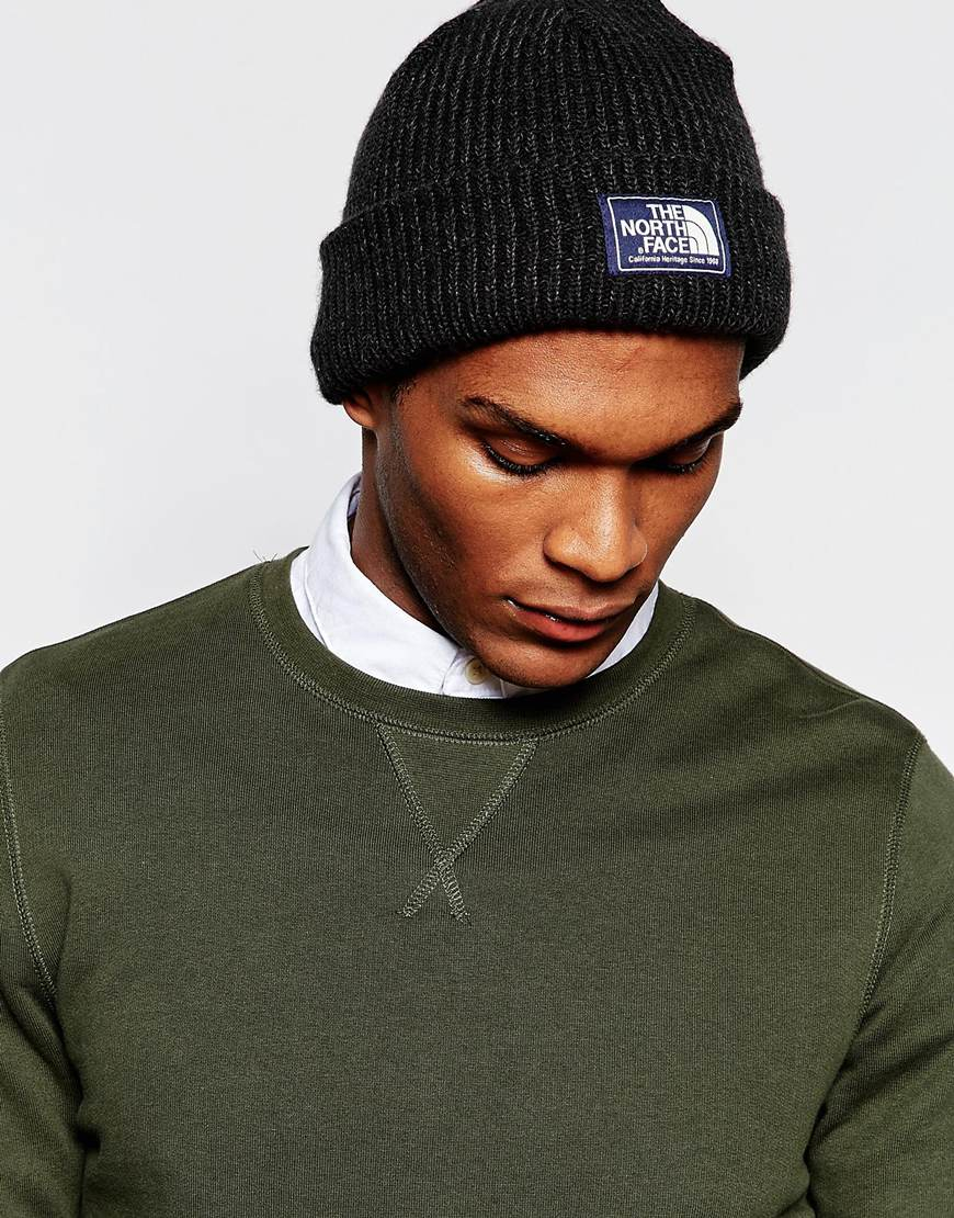 north face bobble hat mens