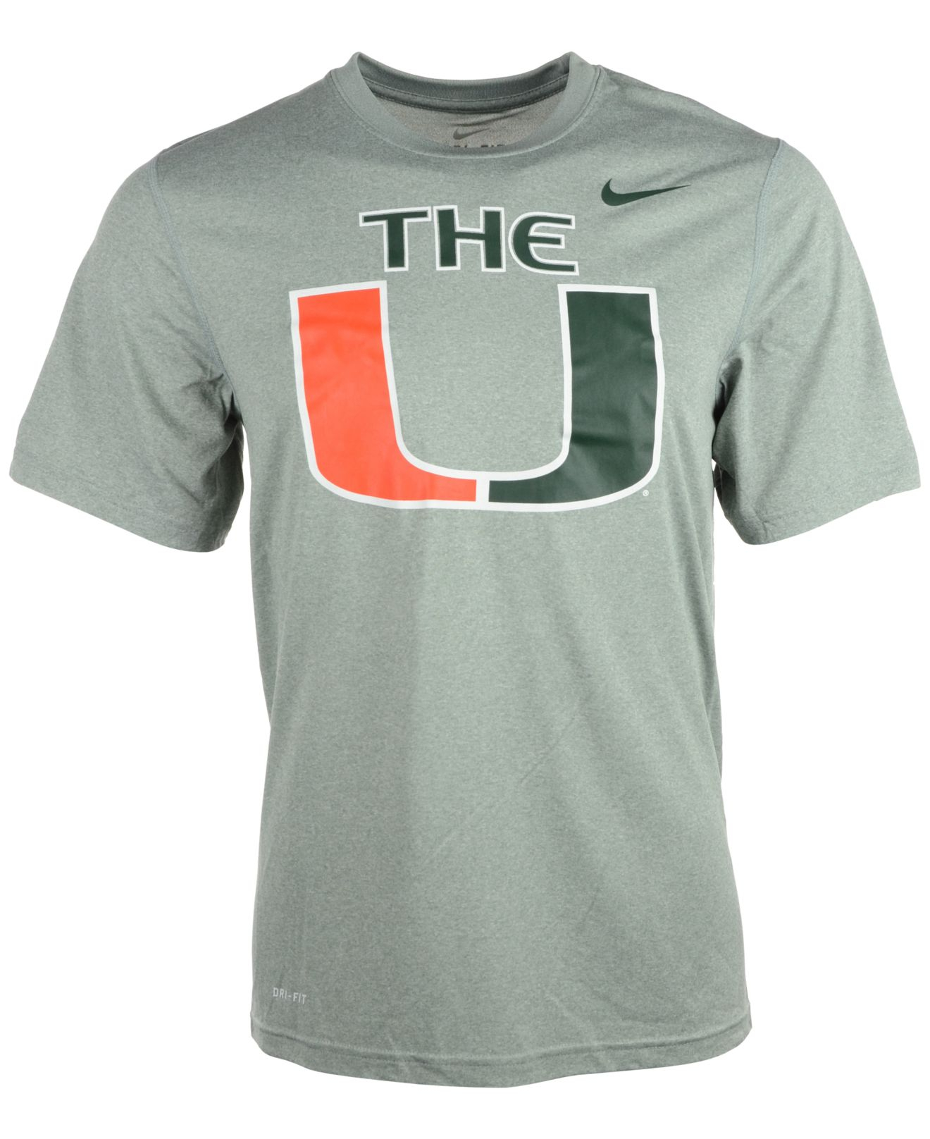 miami hurricanes dri fit shirt