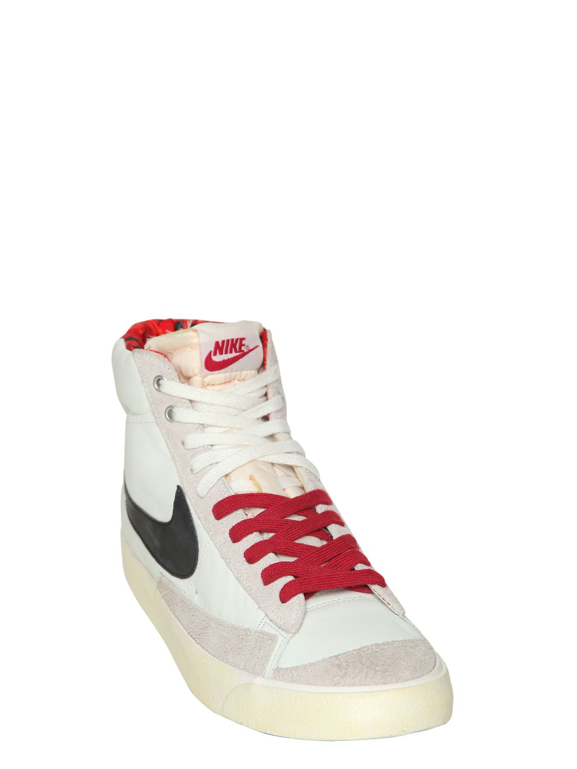 Nike Blazer Mid 77 Premium Vintage Sneakers in White - Lyst