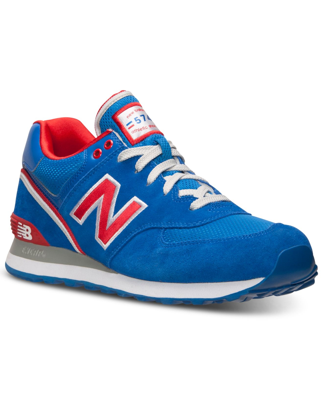 Lyst - New balance Men'S 574 Casual Sneakers From Finish Line in Blue ...