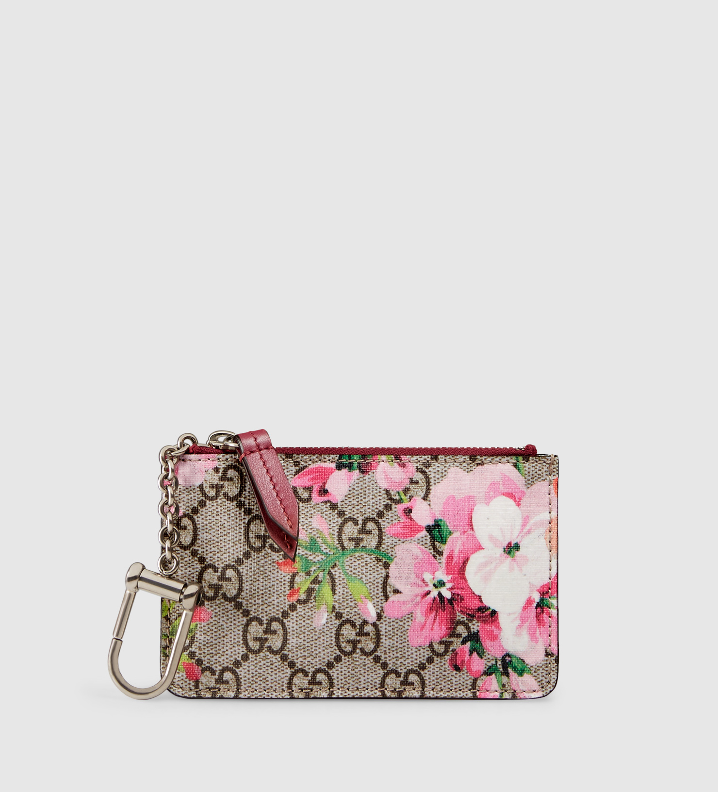 Gucci Gg Blooms Key Case in Pink | Lyst