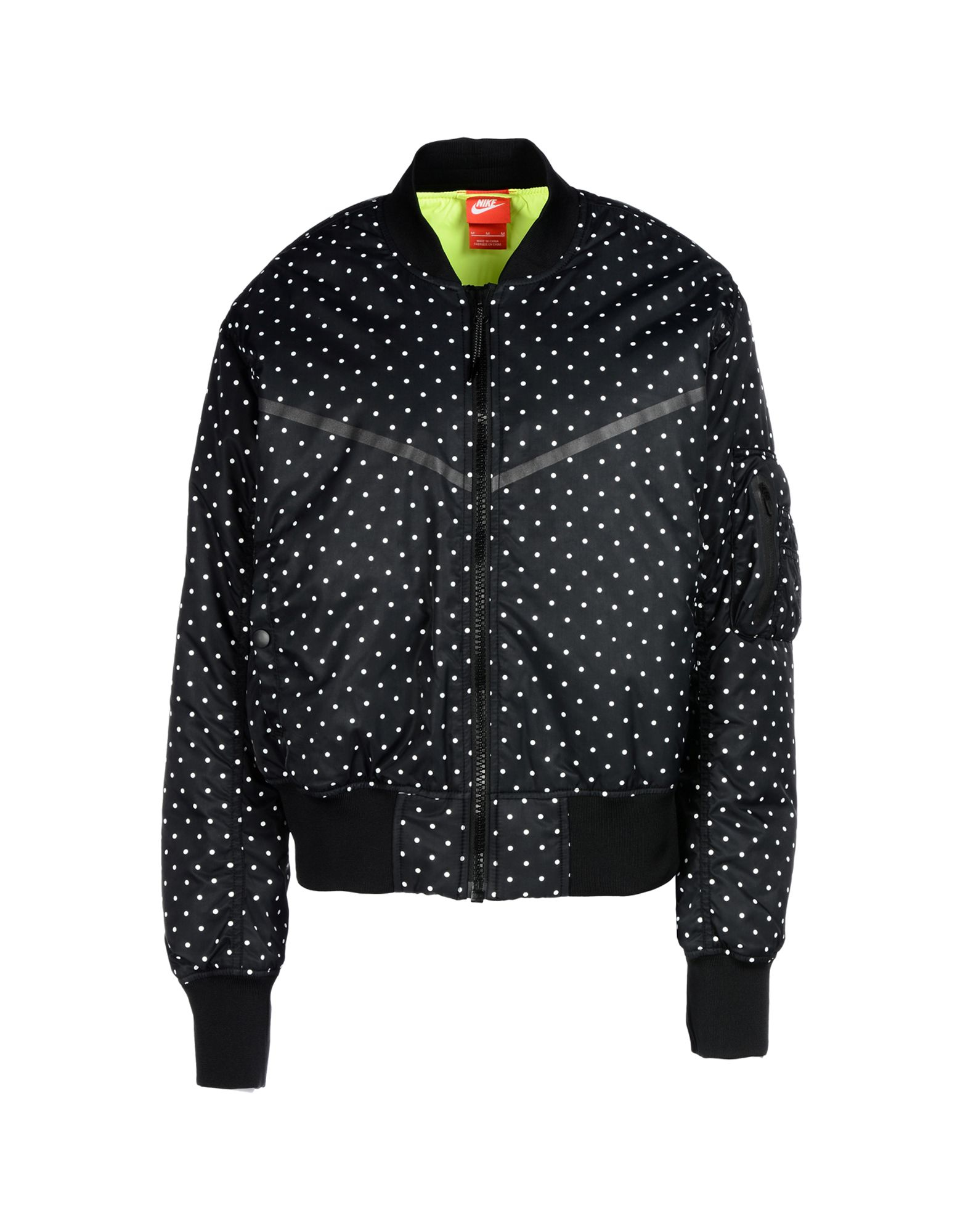 Nike Track And Field Bomber Jacket in Black Lyst