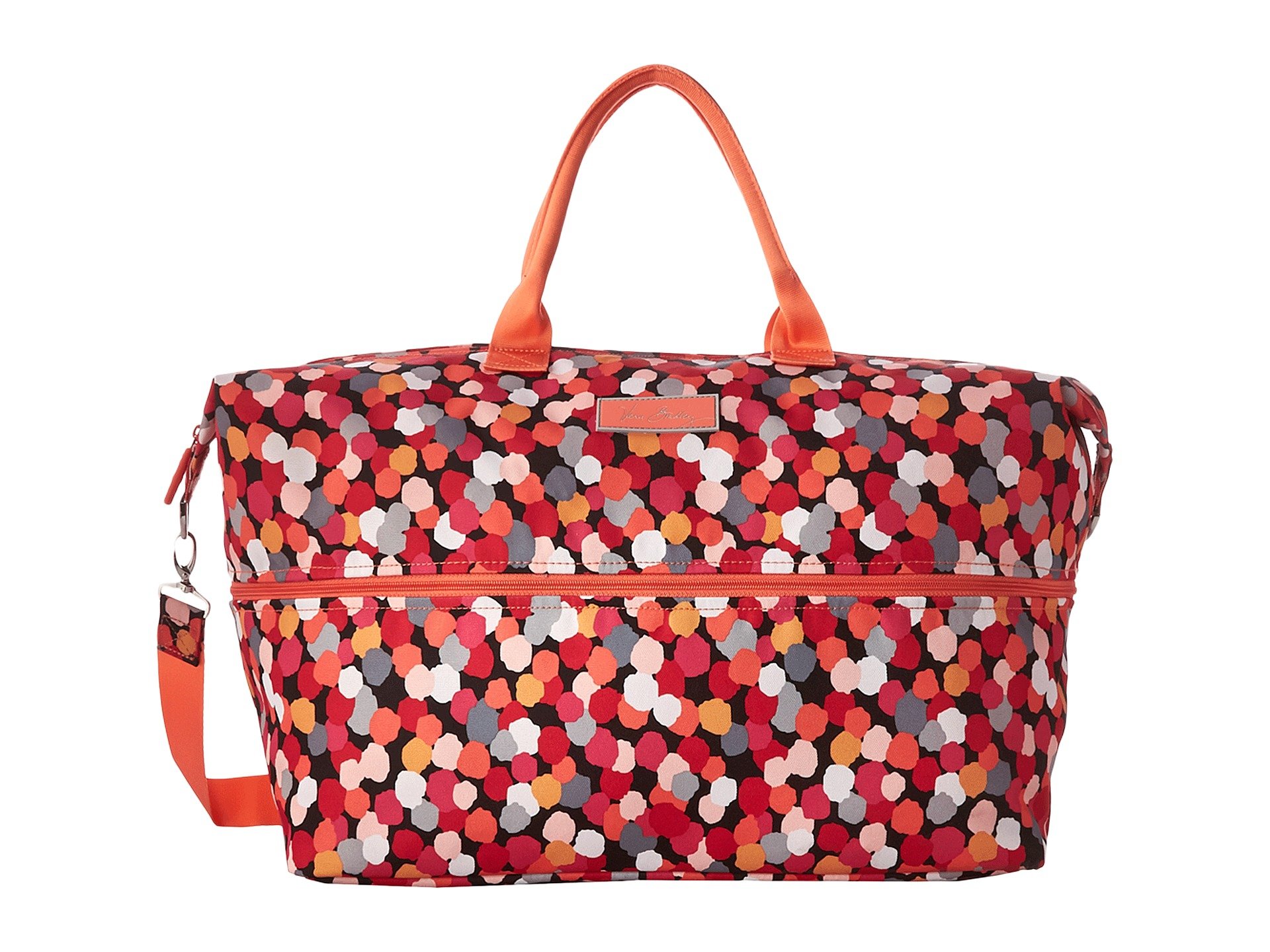 Vera Bradley Lighten Up Expandable Travel Bag in Pink (Pixie Confetti)