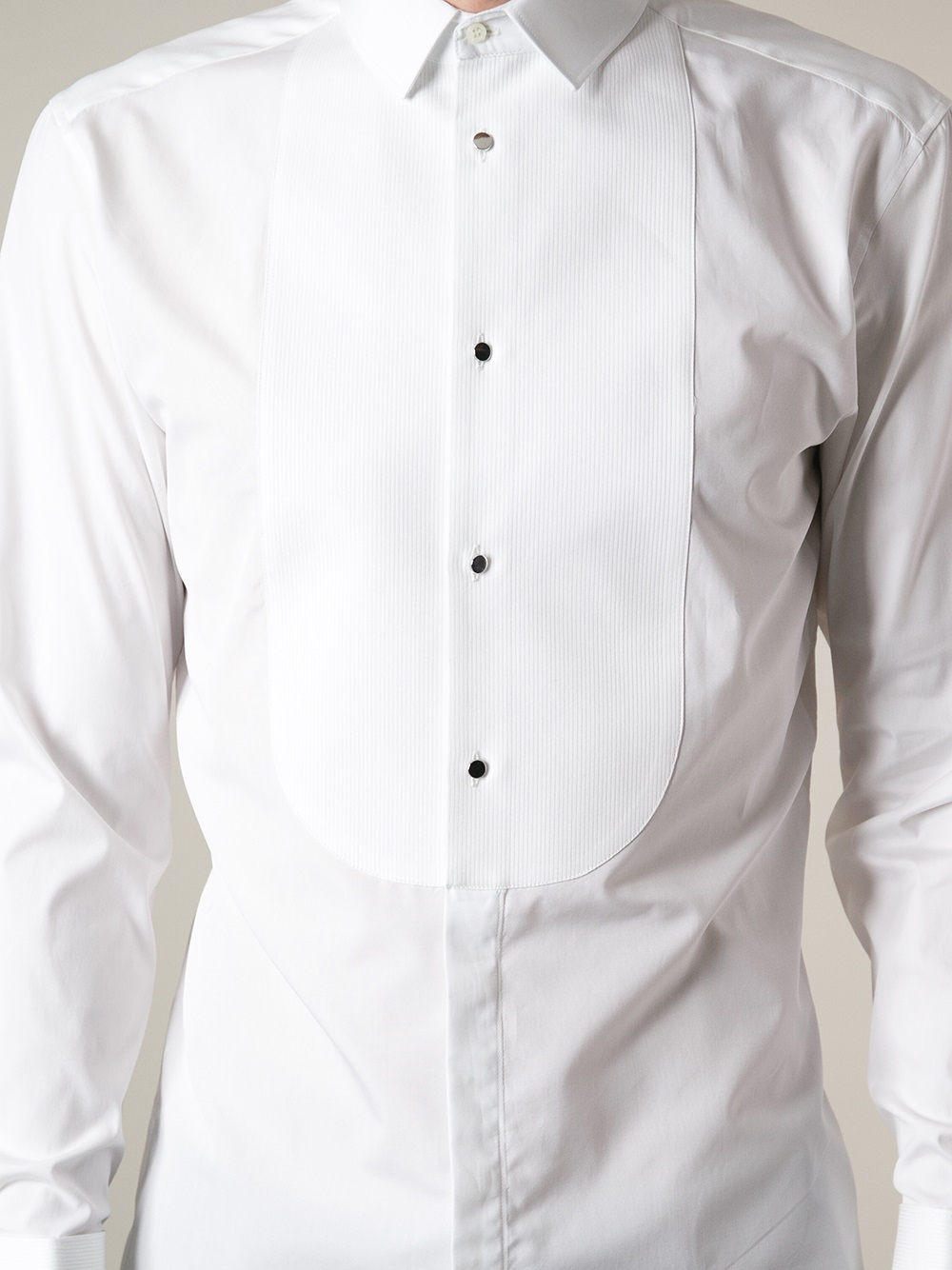 dinner shirt white