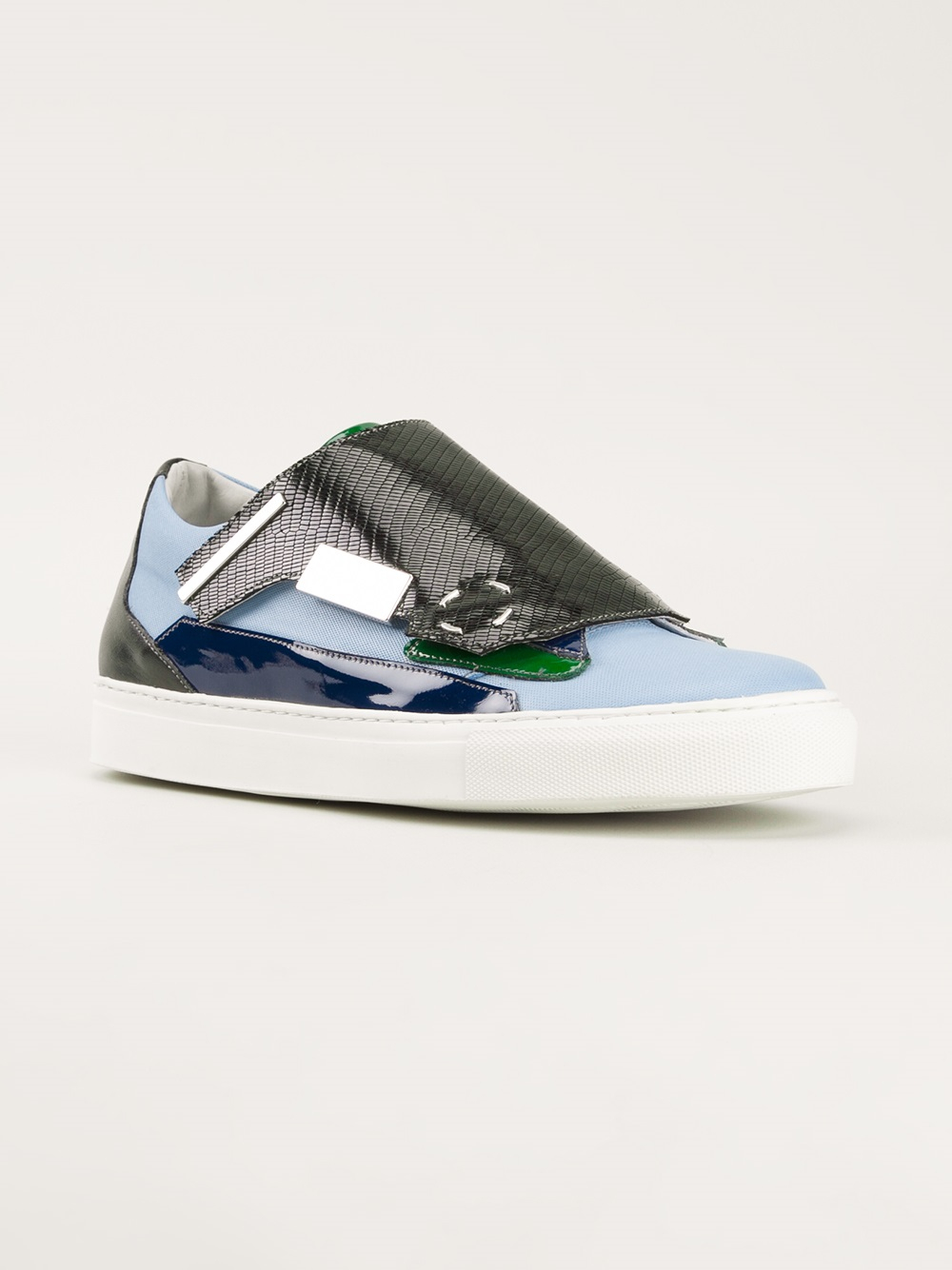 raf simons shoes blue raf simons stylised sneakers in blue for lyst raf simons shoes blue raf simons stylised sneakers in blue for lyst