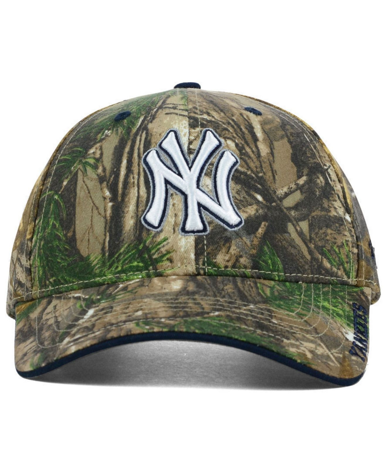 47 Brand Curved Snapback Cap COUNTER New York Yankees camo 