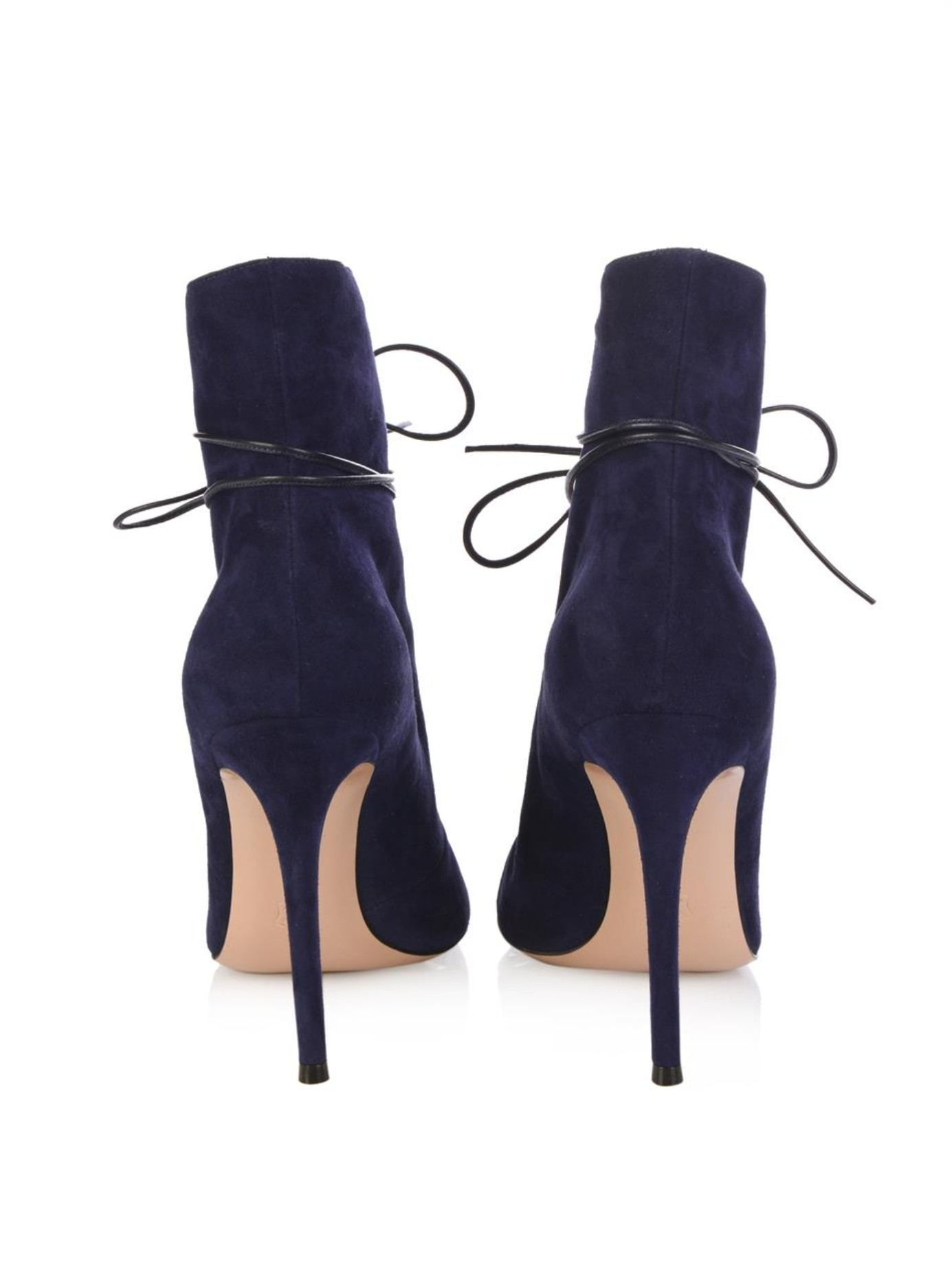 navy lace up pumps