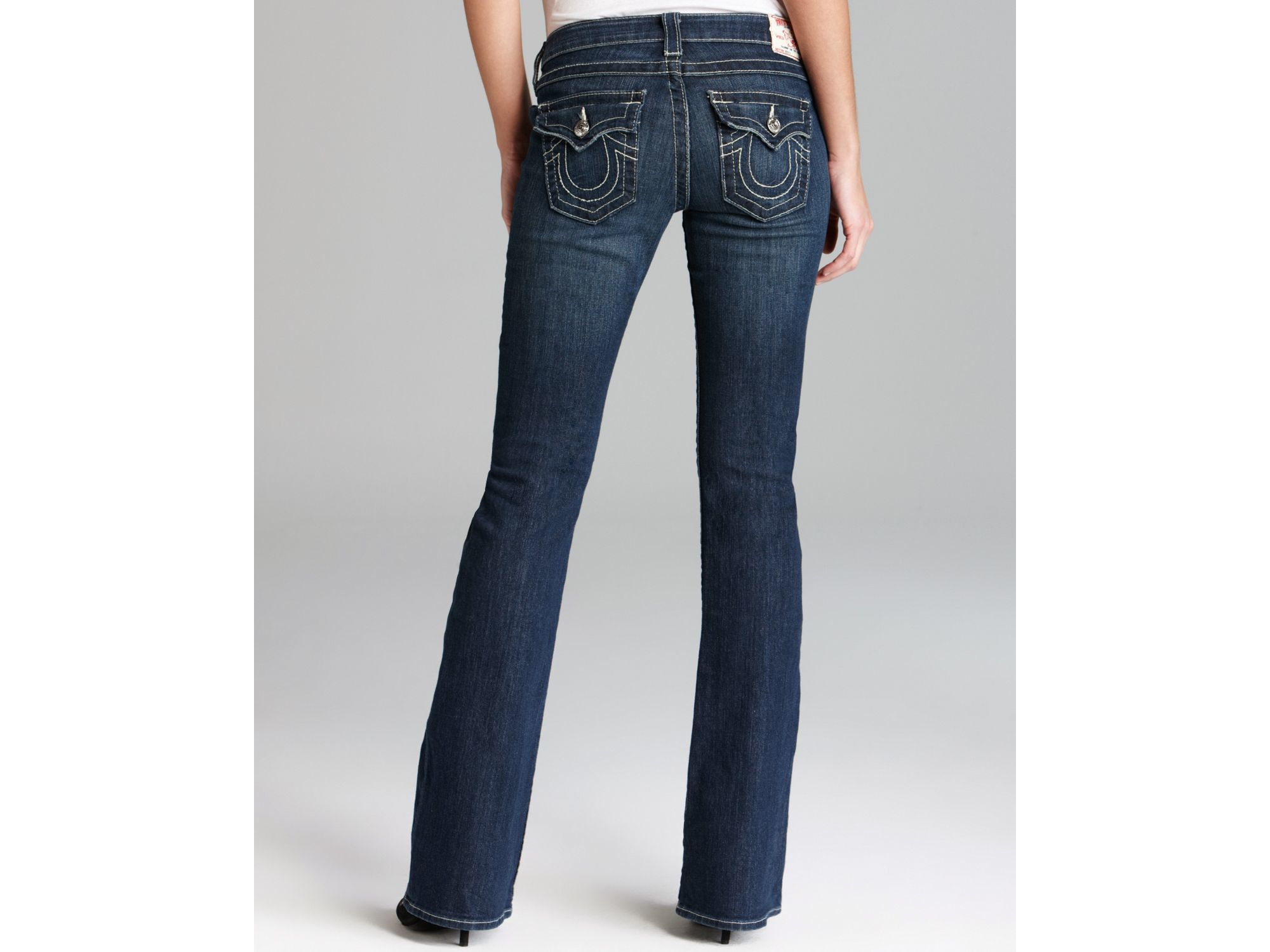 True Religion Becky Bootcut Jeans In Houston in Blue Lyst