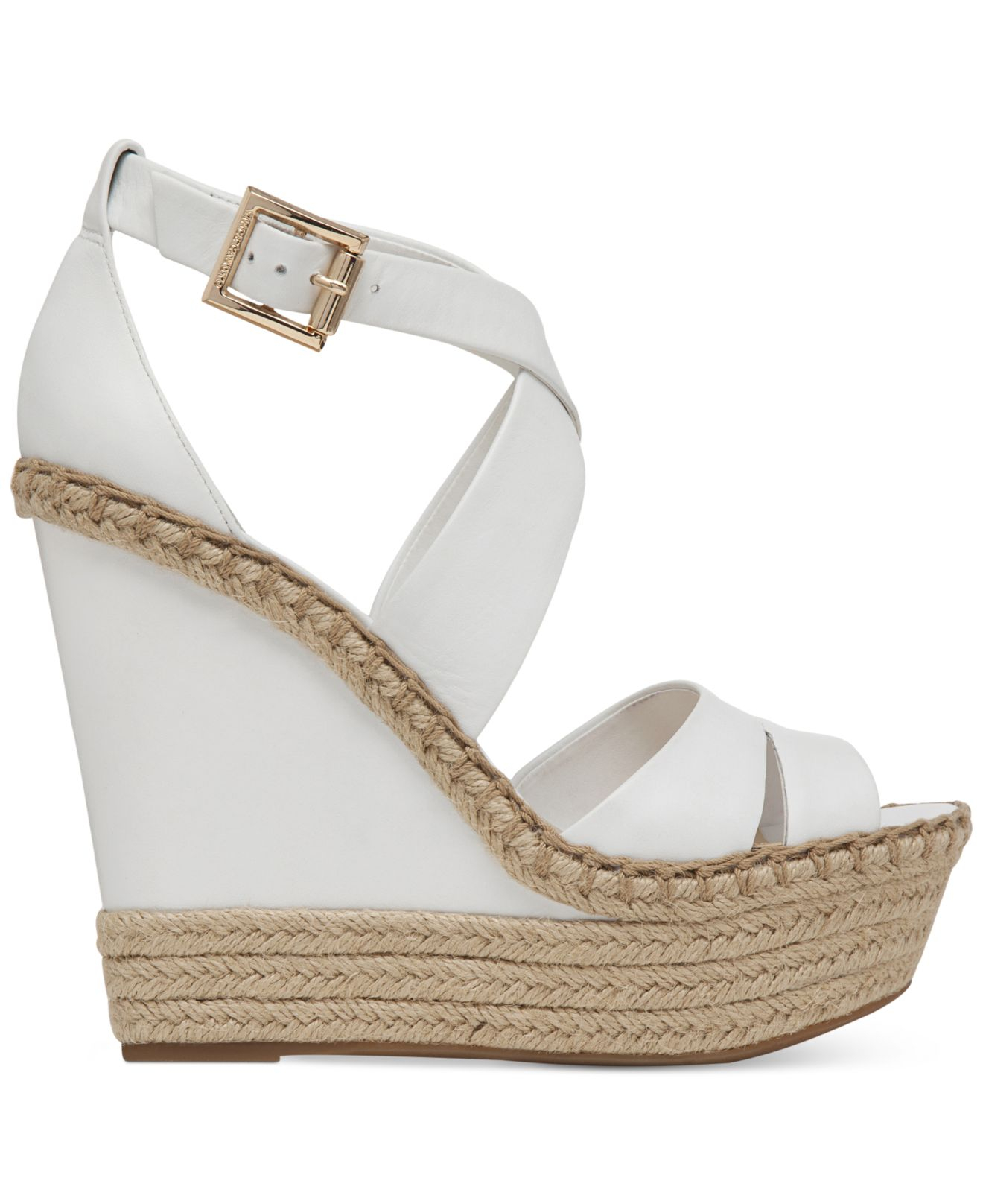 white espadrilles heels