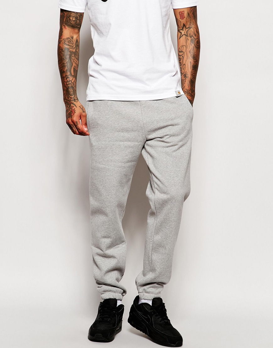 Carhartt WIP Chase Joggers in Grey for Men - Lyst