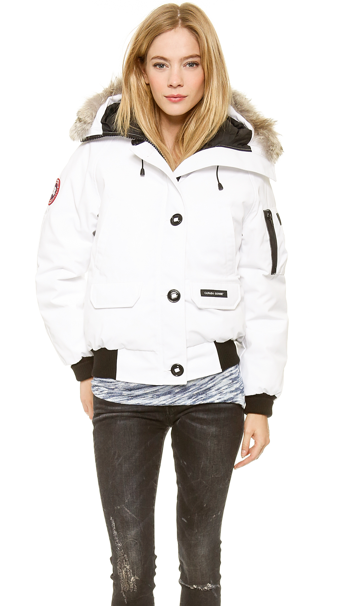 chilliwack bomber white