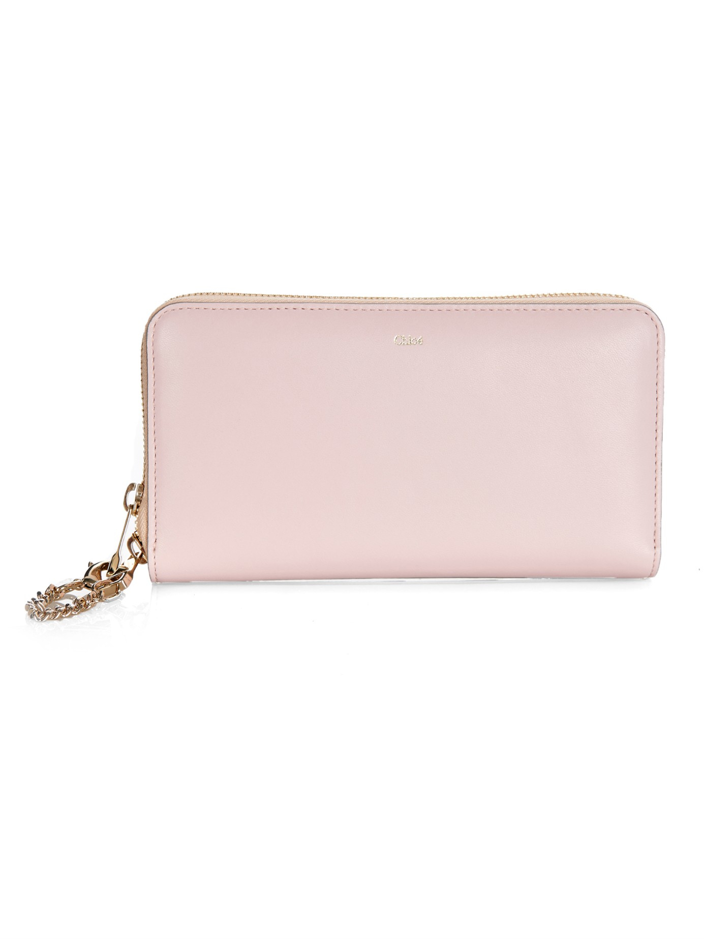 chloe pink wallet