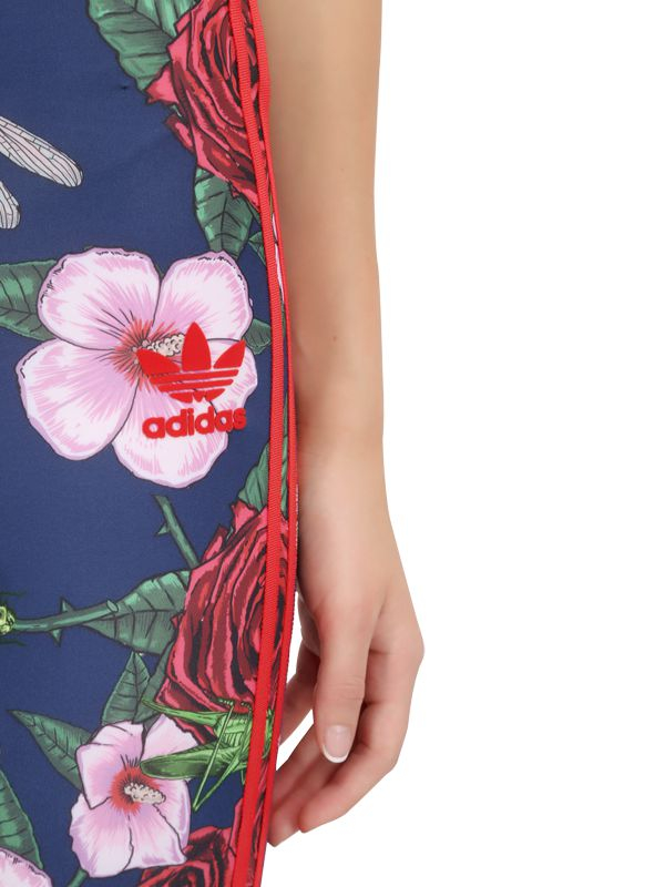 adidas floral print jumpsuit
