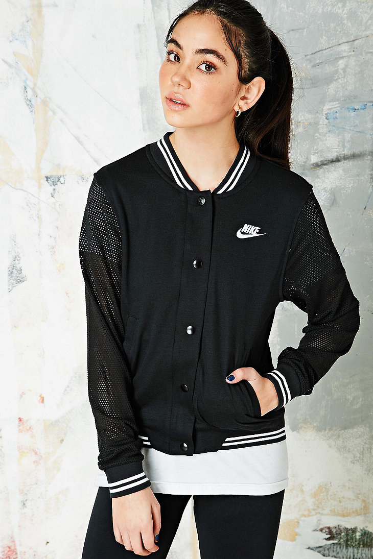 women's nike varsity jacket