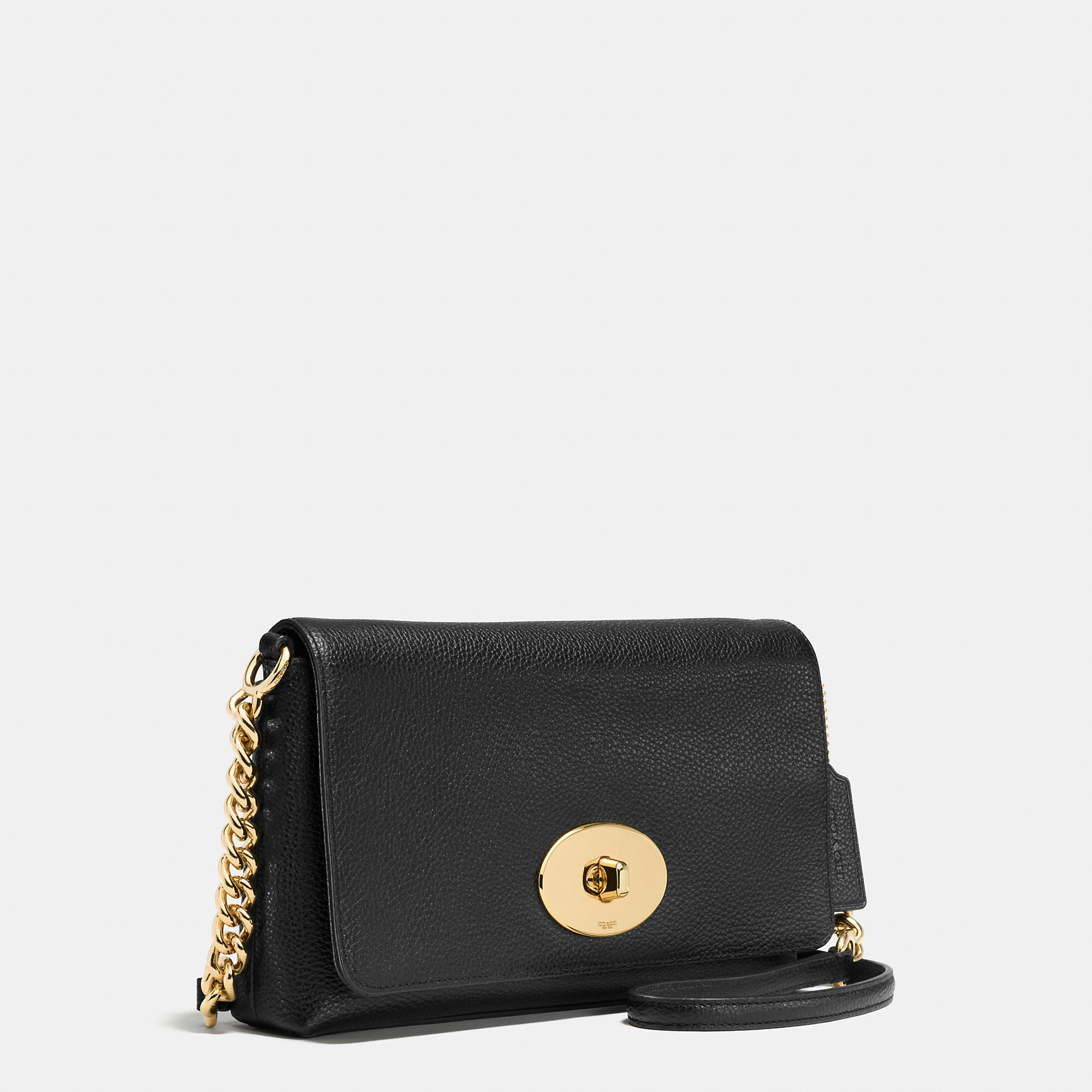 crosstown x leather crossbody bolsa