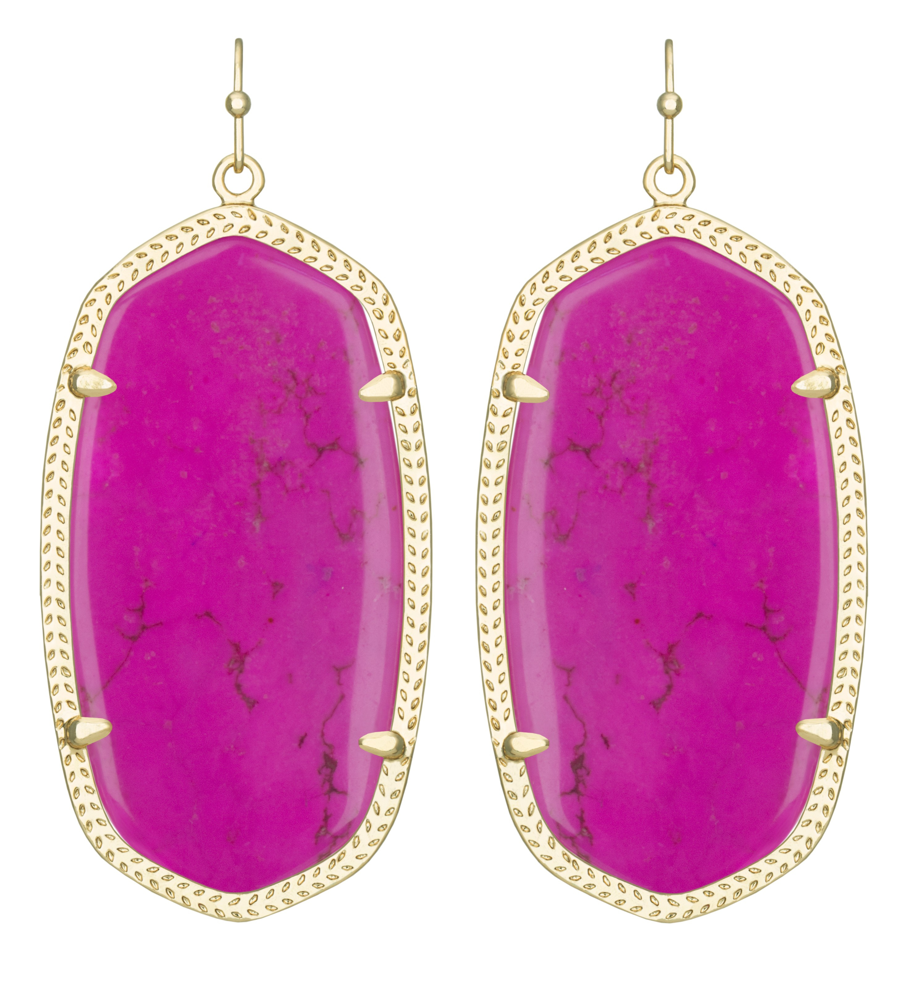 Kendra scott Danielle Earrings, Magenta in Purple Lyst