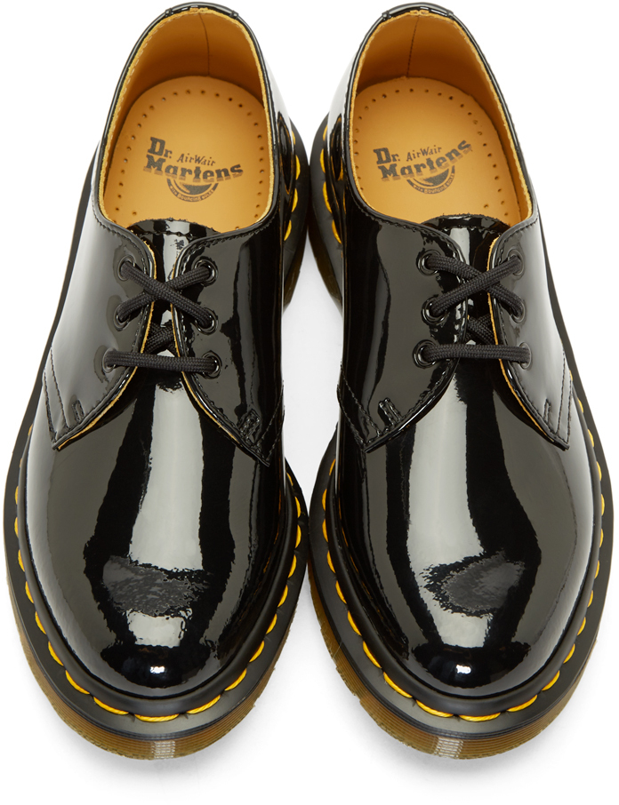 dr martens patent leather mens