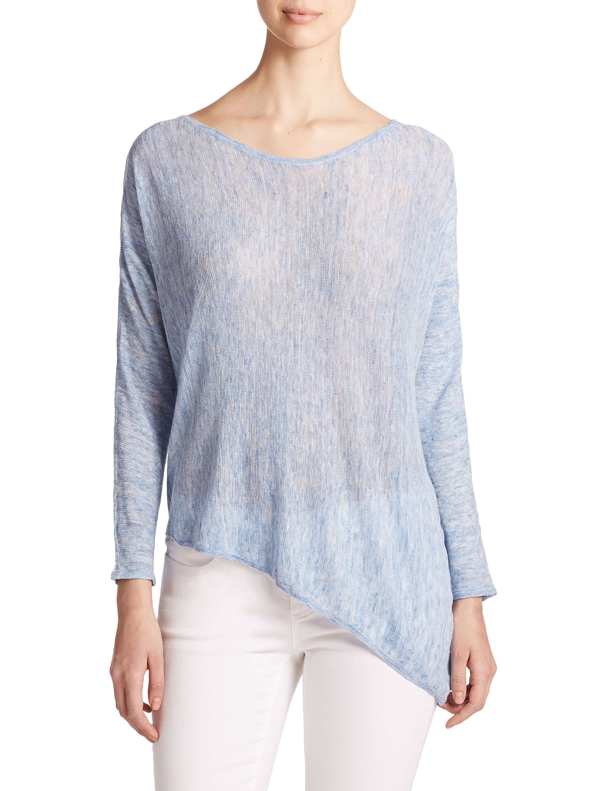 eileen fisher asymmetrical top
