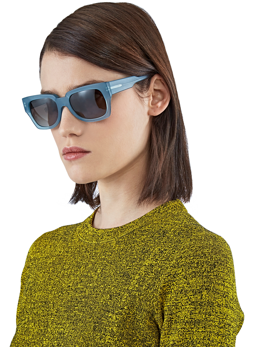 Proenza Schouler Synthetic Women S Cropped Mouline Sweater In