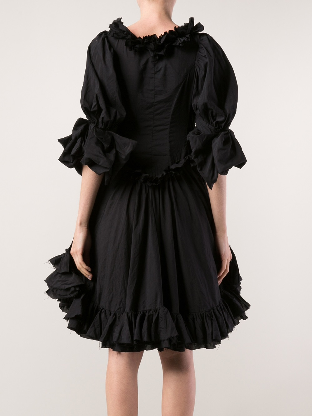 comme des garcons black dress