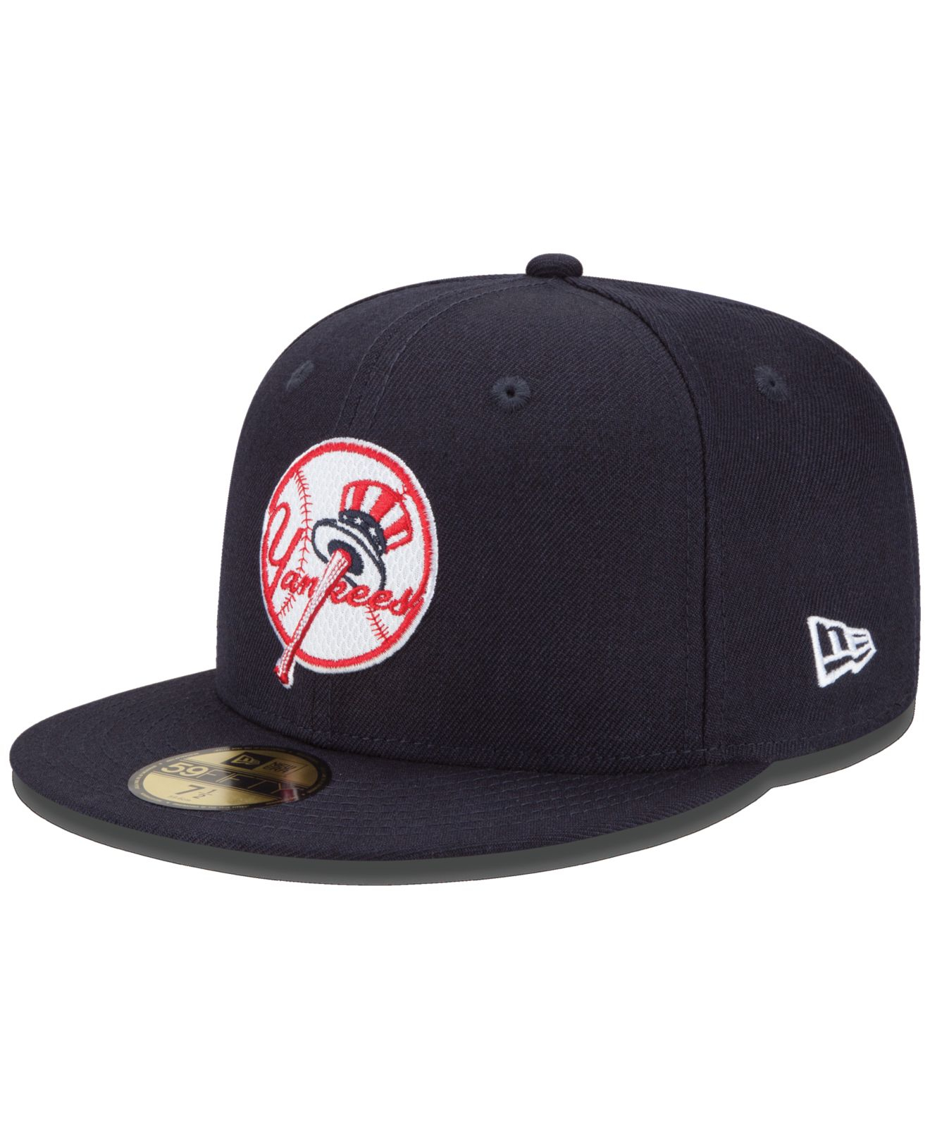 yankees top hat logo cap