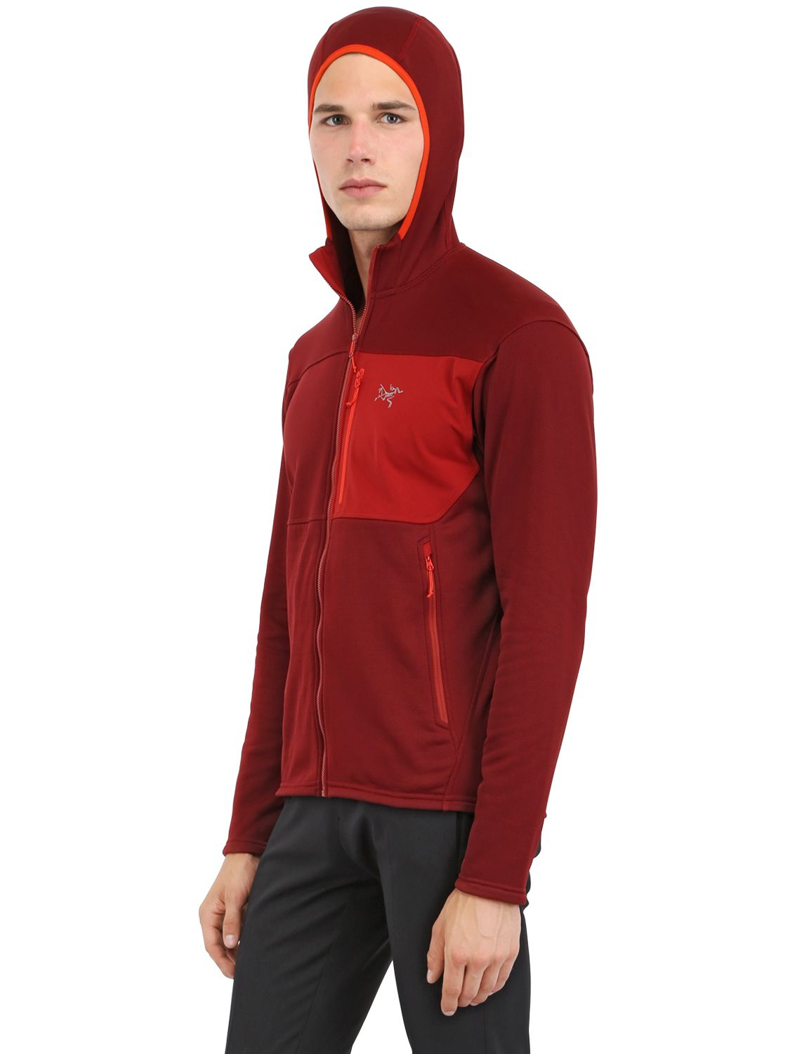 Arc'teryx Fortrez Hoody Stretch Fleece Sweatshirt in Oxblood (Red) for Men  | Lyst