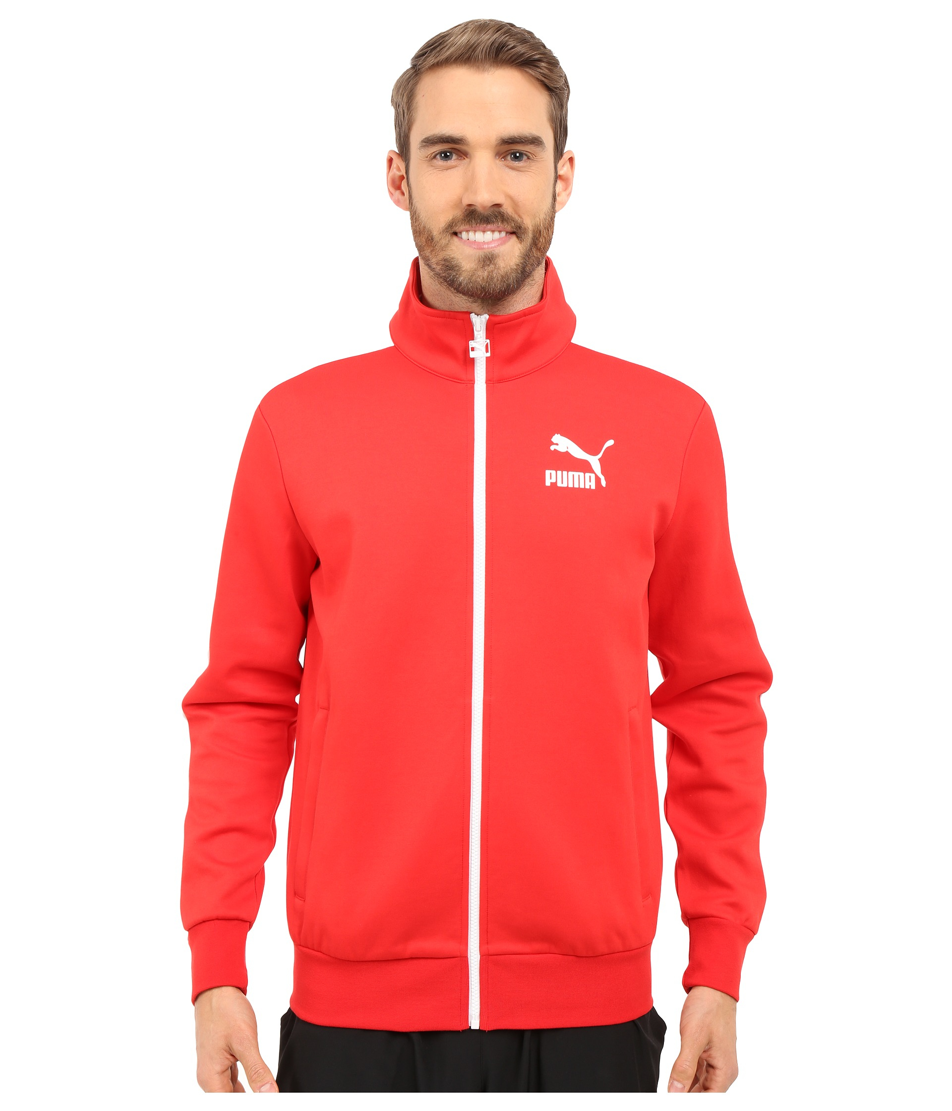 puma red jacket