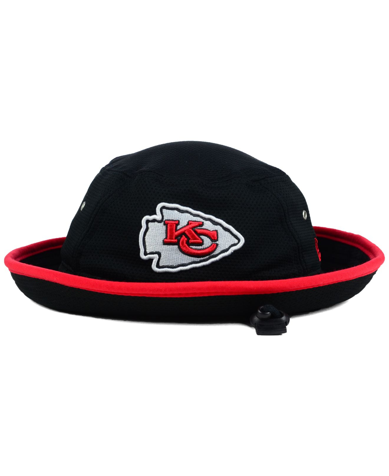 KTZ Kansas City Chiefs Training Bucket Hat in Black for Men Lyst