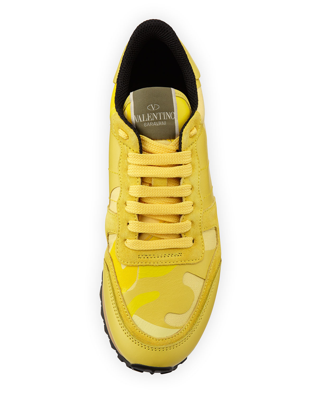 valentino sneakers yellow