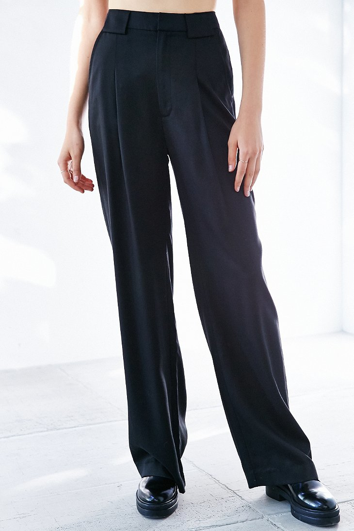 black puddle jeans