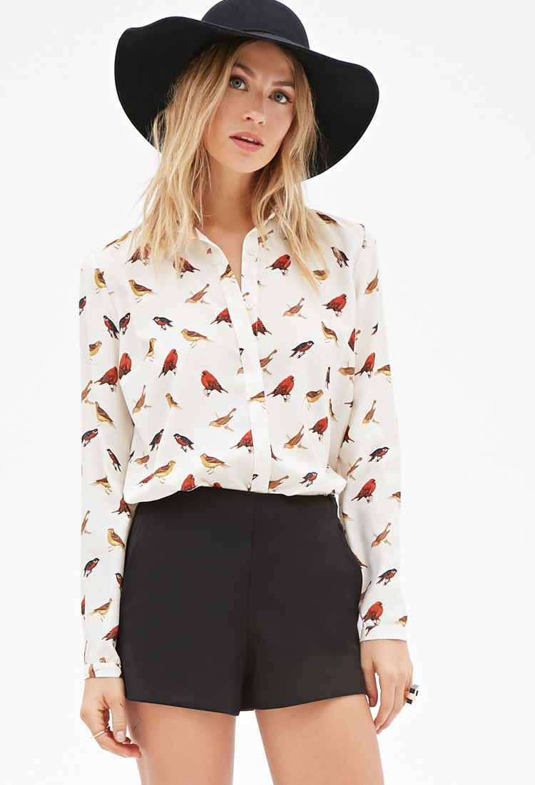 Bird blouse forever 21 Clearance