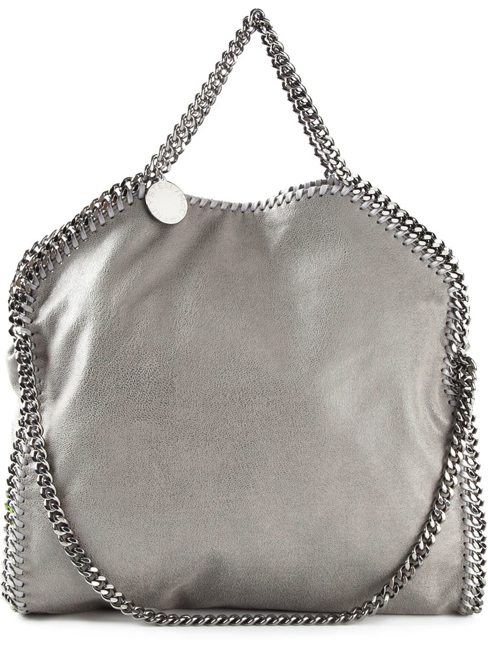 Stella McCartney Synthetic 3 Chain Falabella Bag in Gray | Lyst