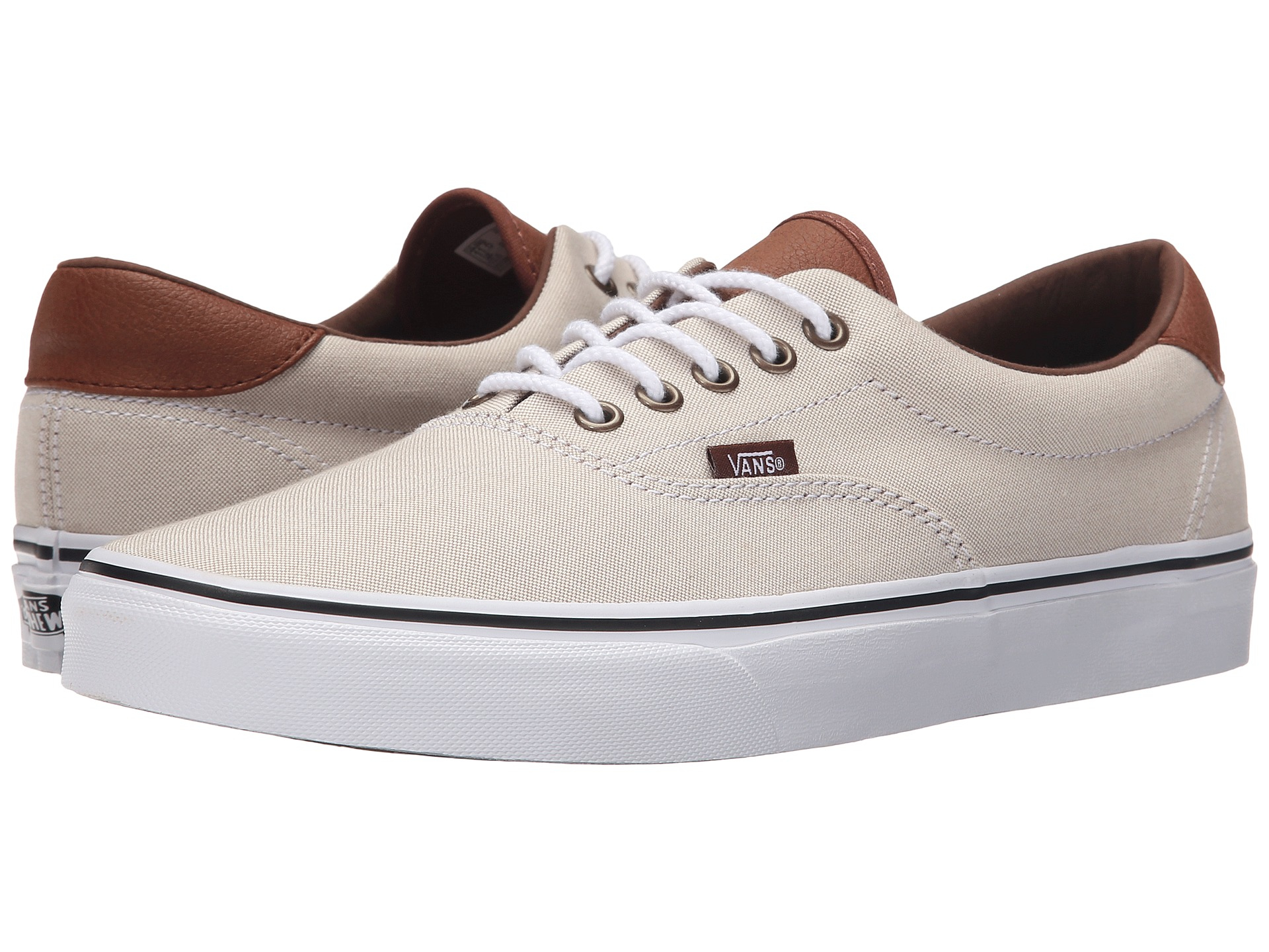 vans unisex era leather sneakers