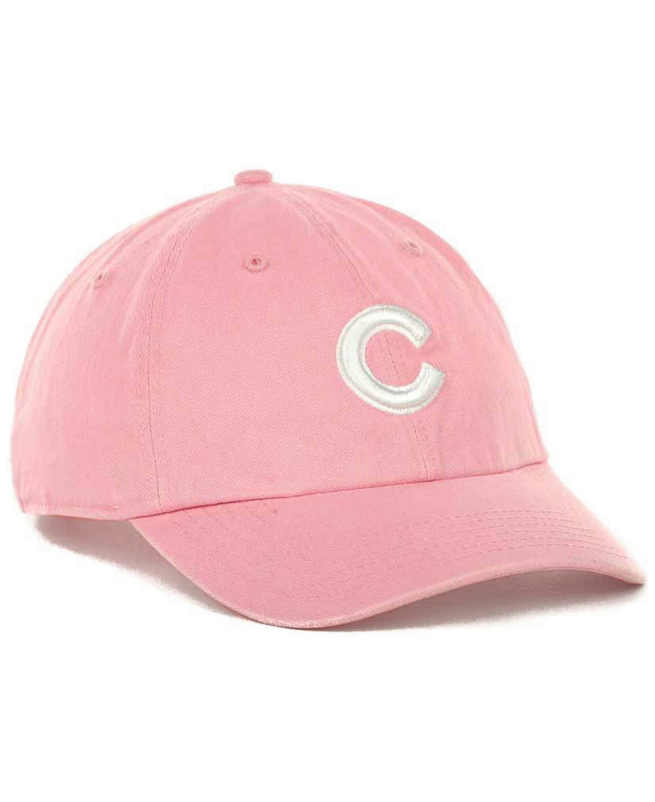 pink chicago cubs hat