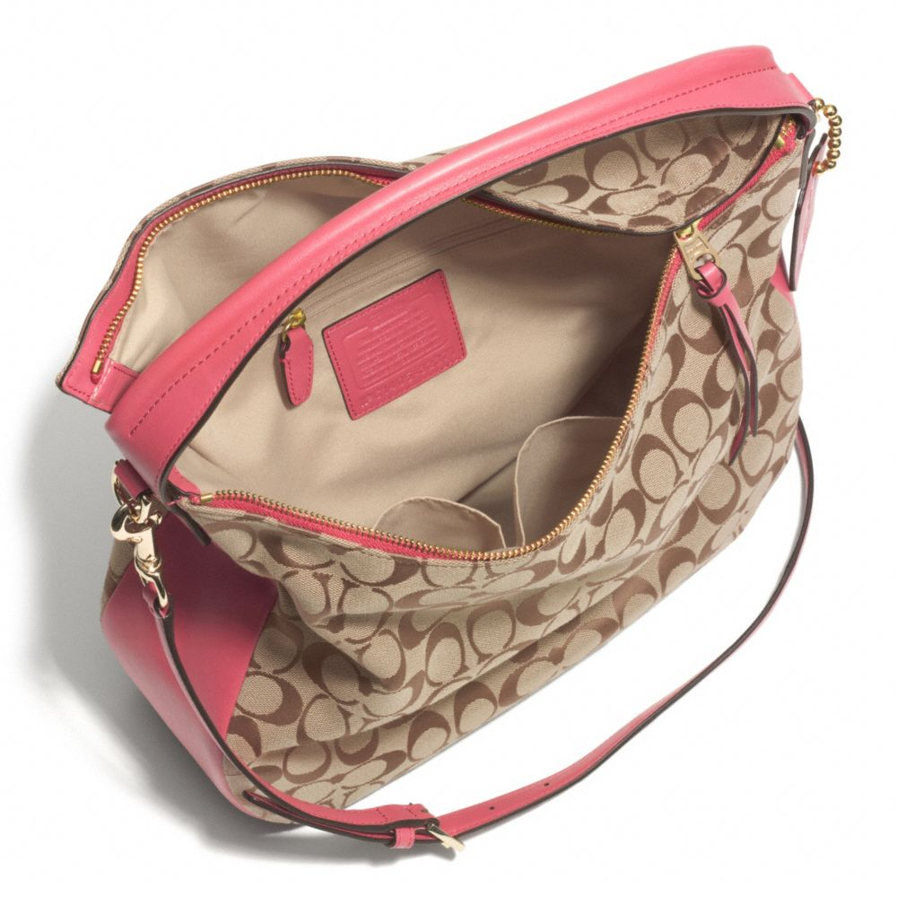 Vintage Coach Soho Pink Hobo Bag 10924 Jacquard Signature -  Canada