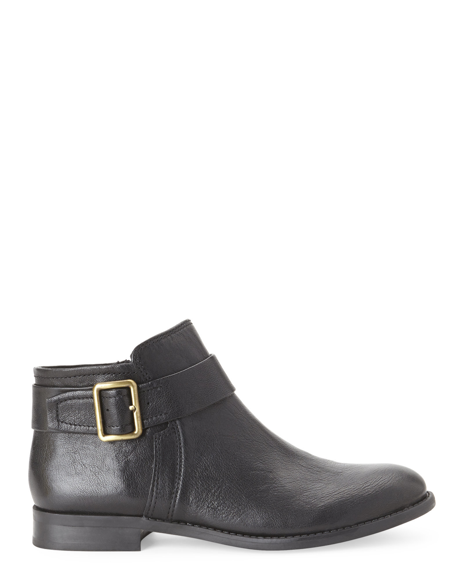 franco sarto side buckle booties