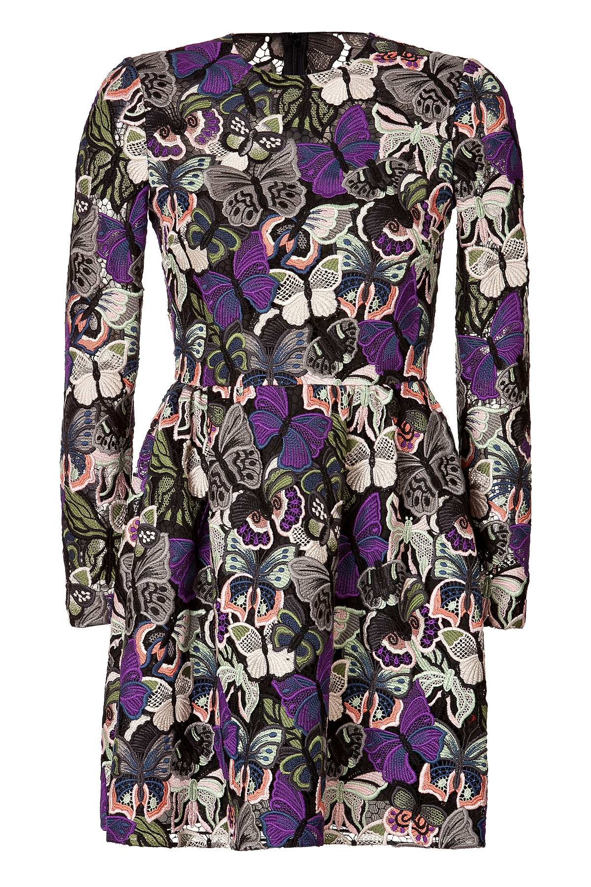 Lyst Valentino Butterfly Camo Cocktail Frock